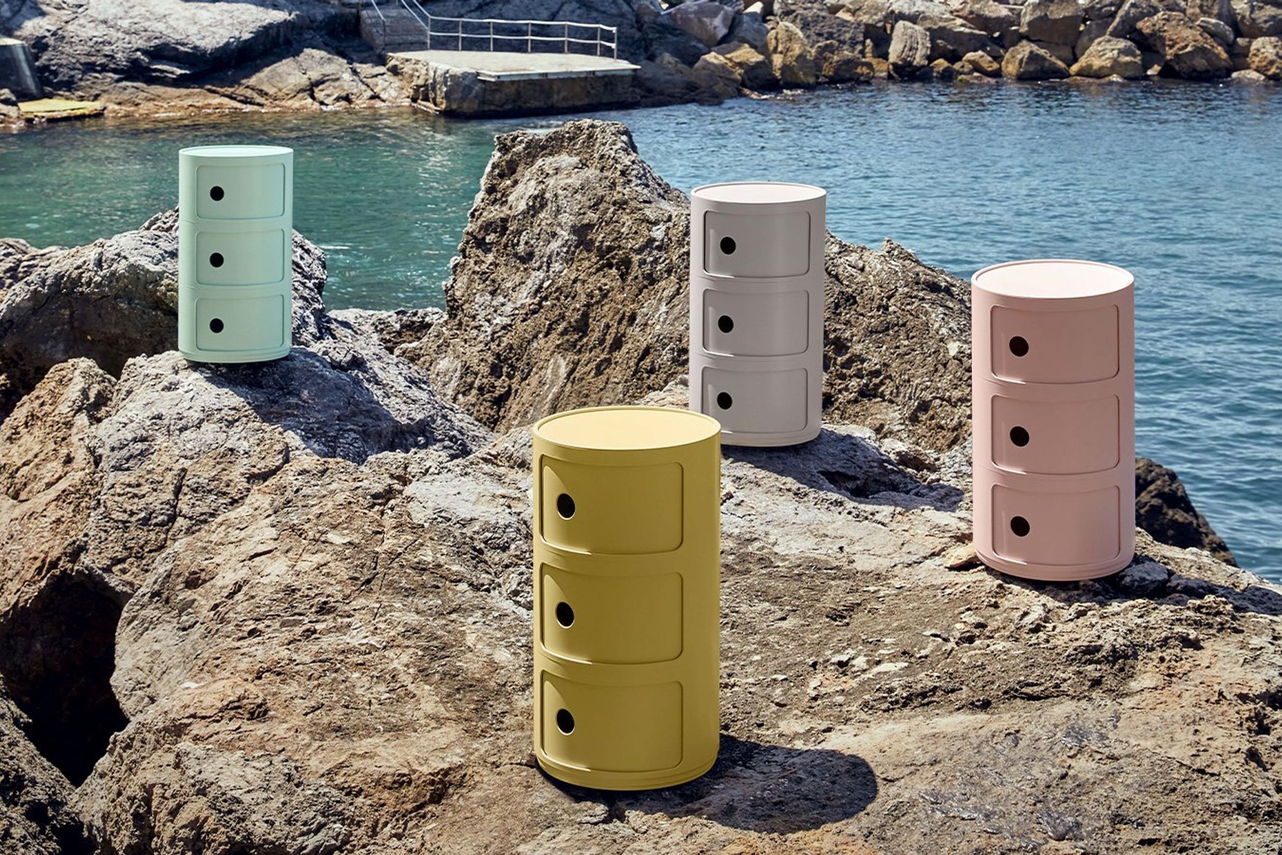 Componibili Bio 3 Round Unit | Storage