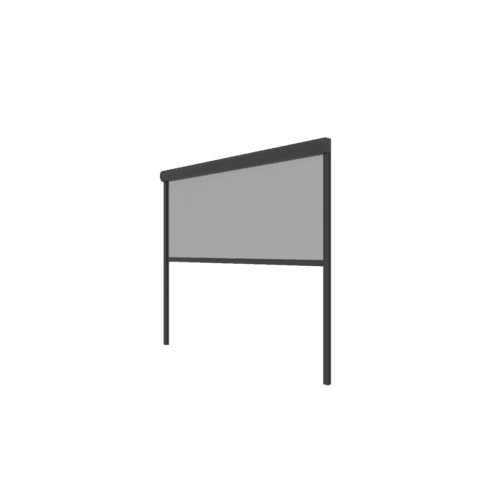 Louvred Roof Manual Curtain Blind 400 L x 250 H cm