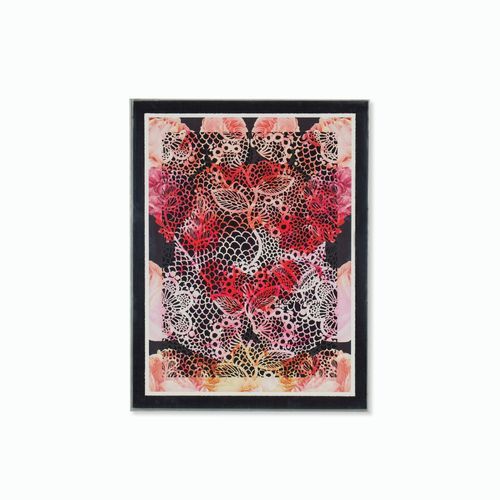 Coup Co Laser Cut Roses Print