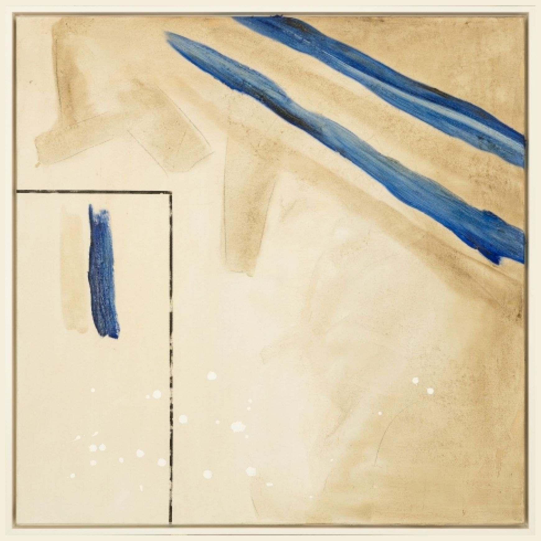 Elevation in Blue Artwork
