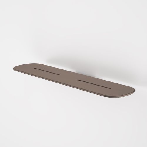 Contura II Bathroom Shelf  | Brushed Bronze