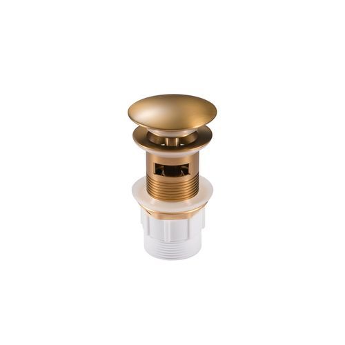 Pop Up Waste Overflow Brushed Brass