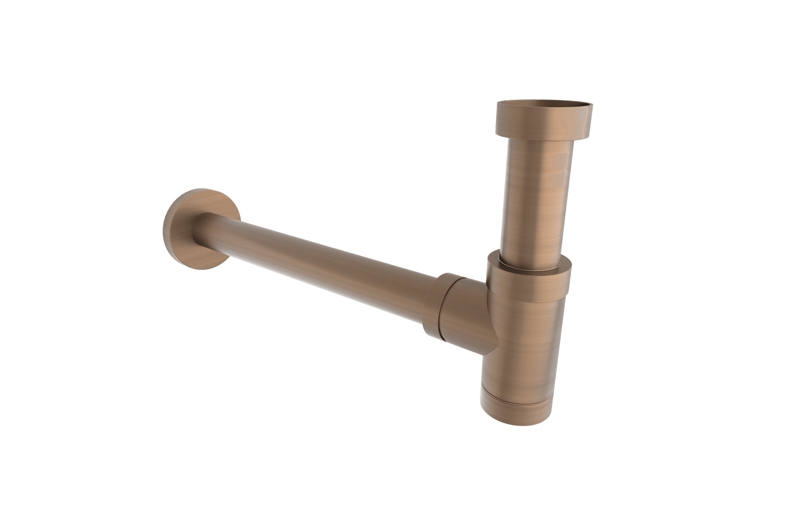 32mm Bottle Trap Brushed Copper