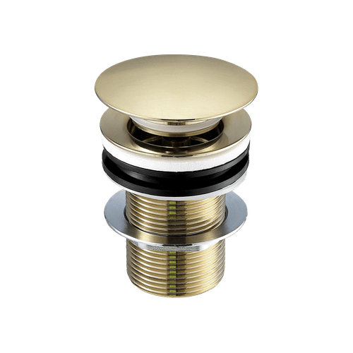 Clikclak Pop-Up Dome Waste Brushed Gold