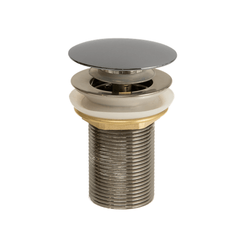 Clikclak Overflow Pop-Up Dome Waste Gun Metal