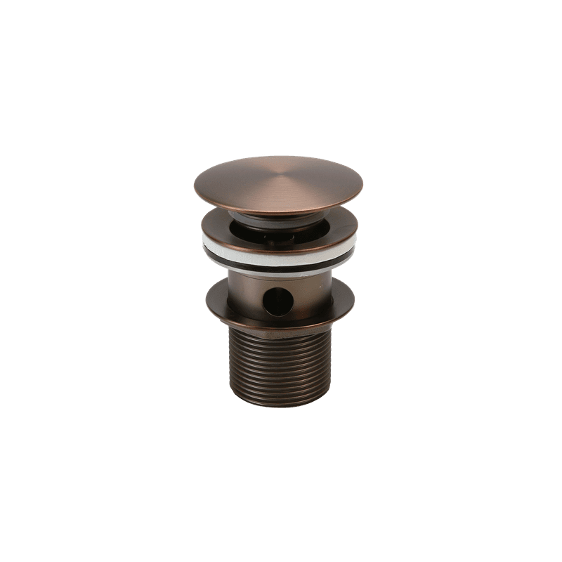 Clikclak Overflow Pop-Up Dome Waste Oil Rubbed Bronze