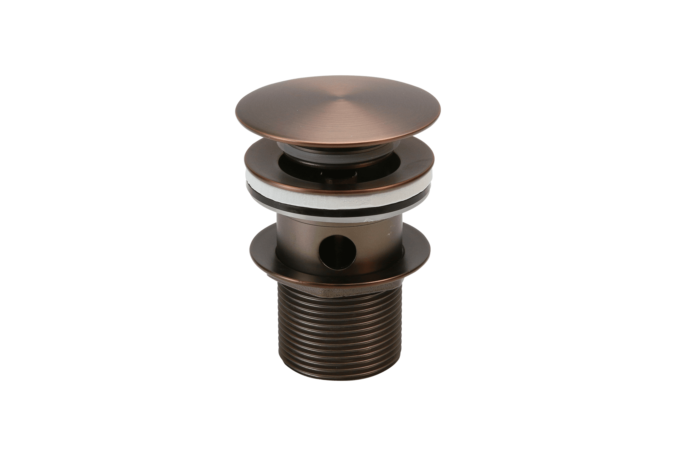 Clikclak Overflow Pop-Up Dome Waste Oil Rubbed Bronze