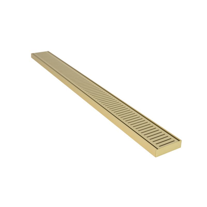 Lauxes Floor Grate 100x100x26mm Brushed Brass