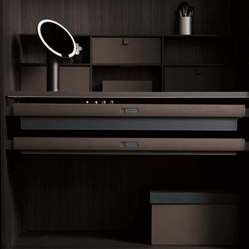 BASISTEM Leather Cosmetics Box