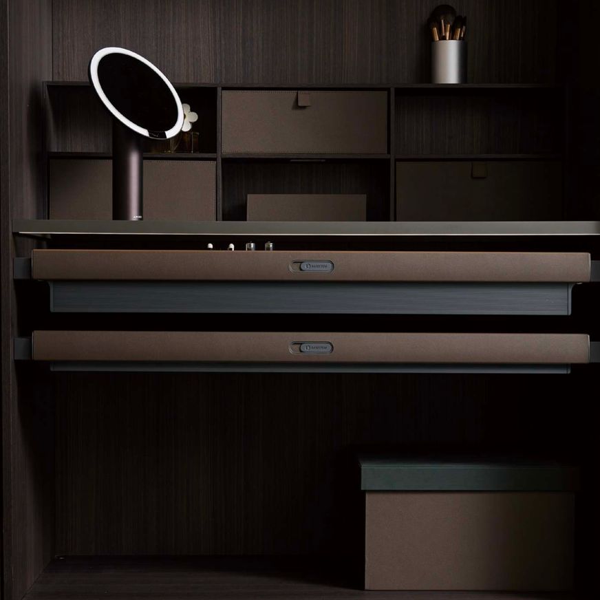 BASISTEM Leather Cosmetics Box