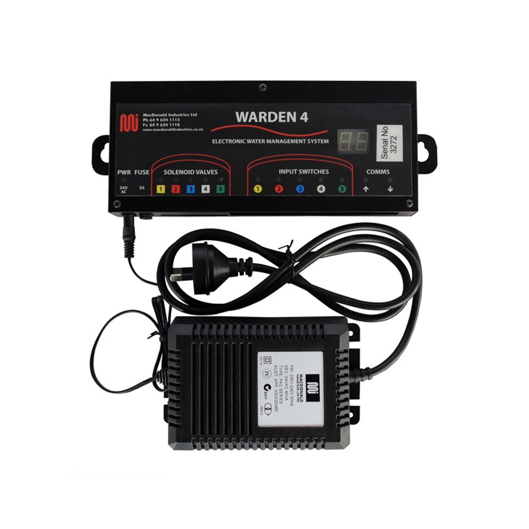Warden WA4 Plumbing Control System