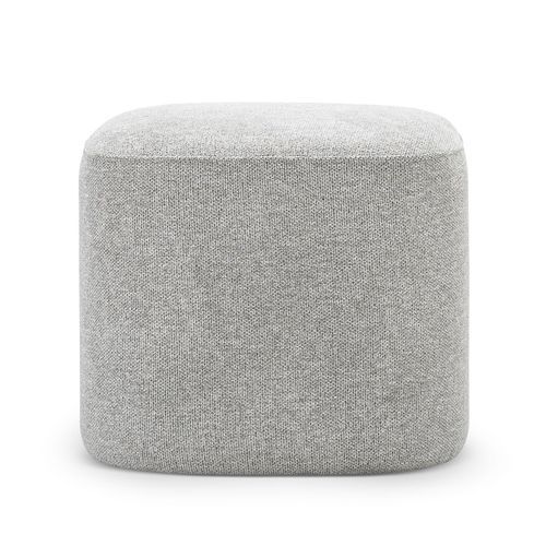 Podd Square Ottoman Stool | Hail Grey
