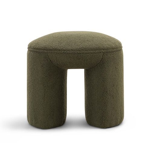 Remi Round Ottoman Stool | Teddy Moss