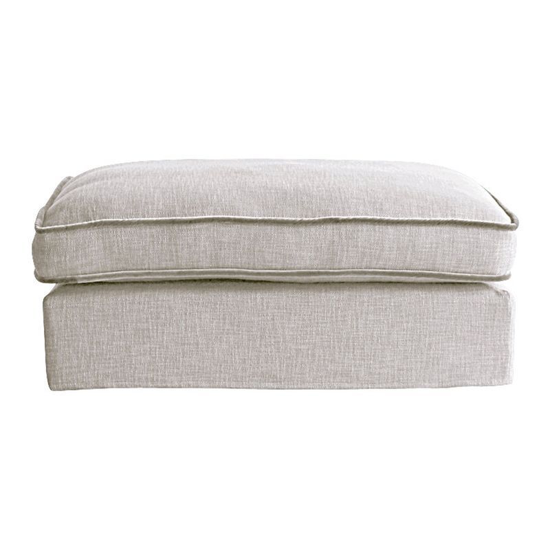 Miro Pillow Piping Ottoman