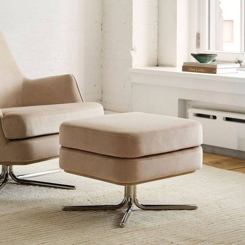 Patchin Swivel Chair Ottoman