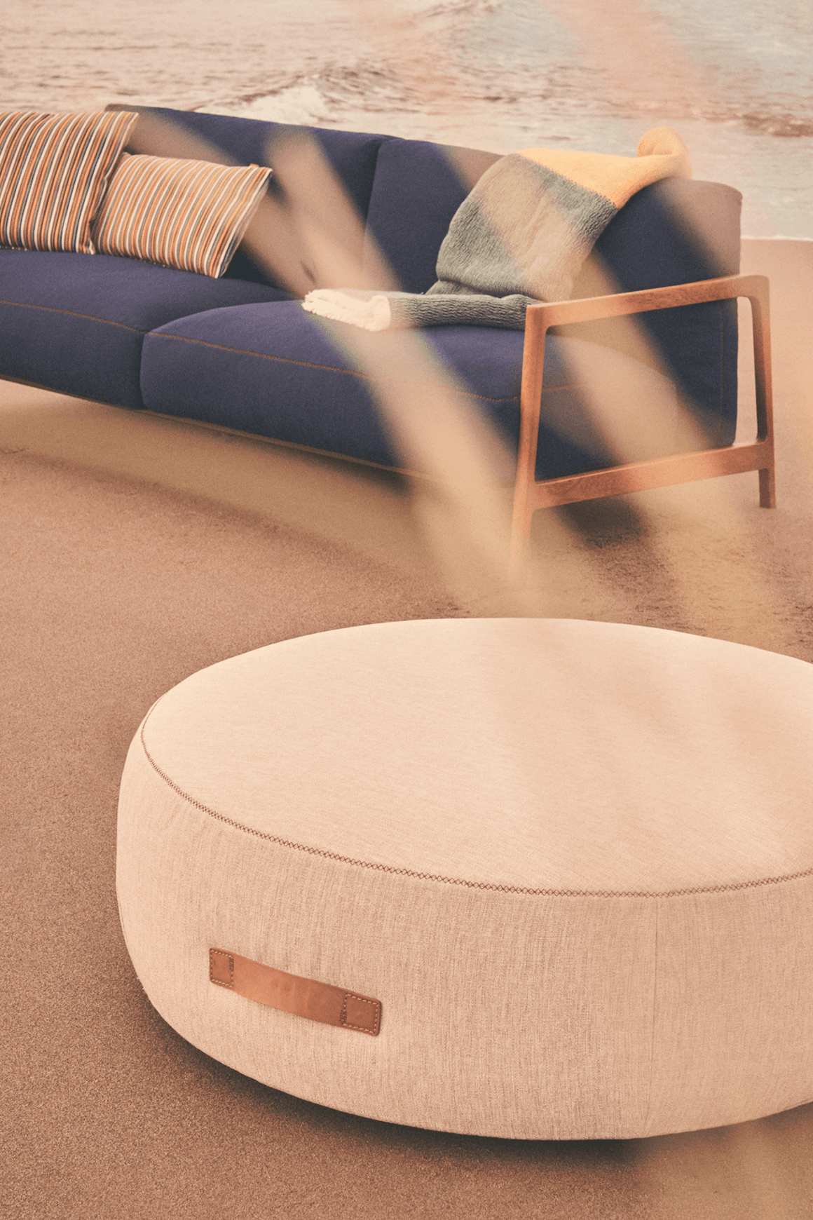 Everyday Life Outdoor Pouf by DePadova