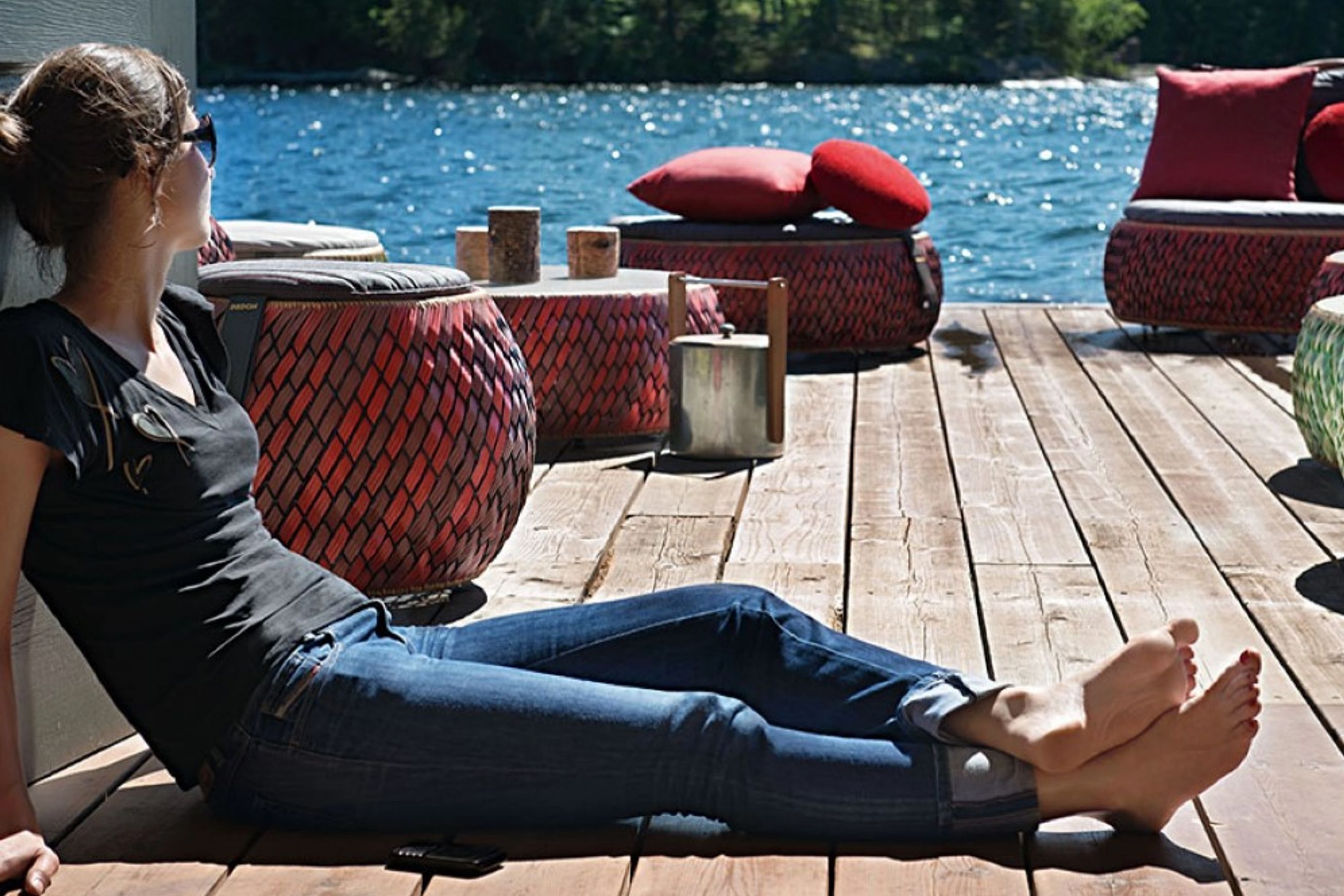 Dala Ottoman by DEDON