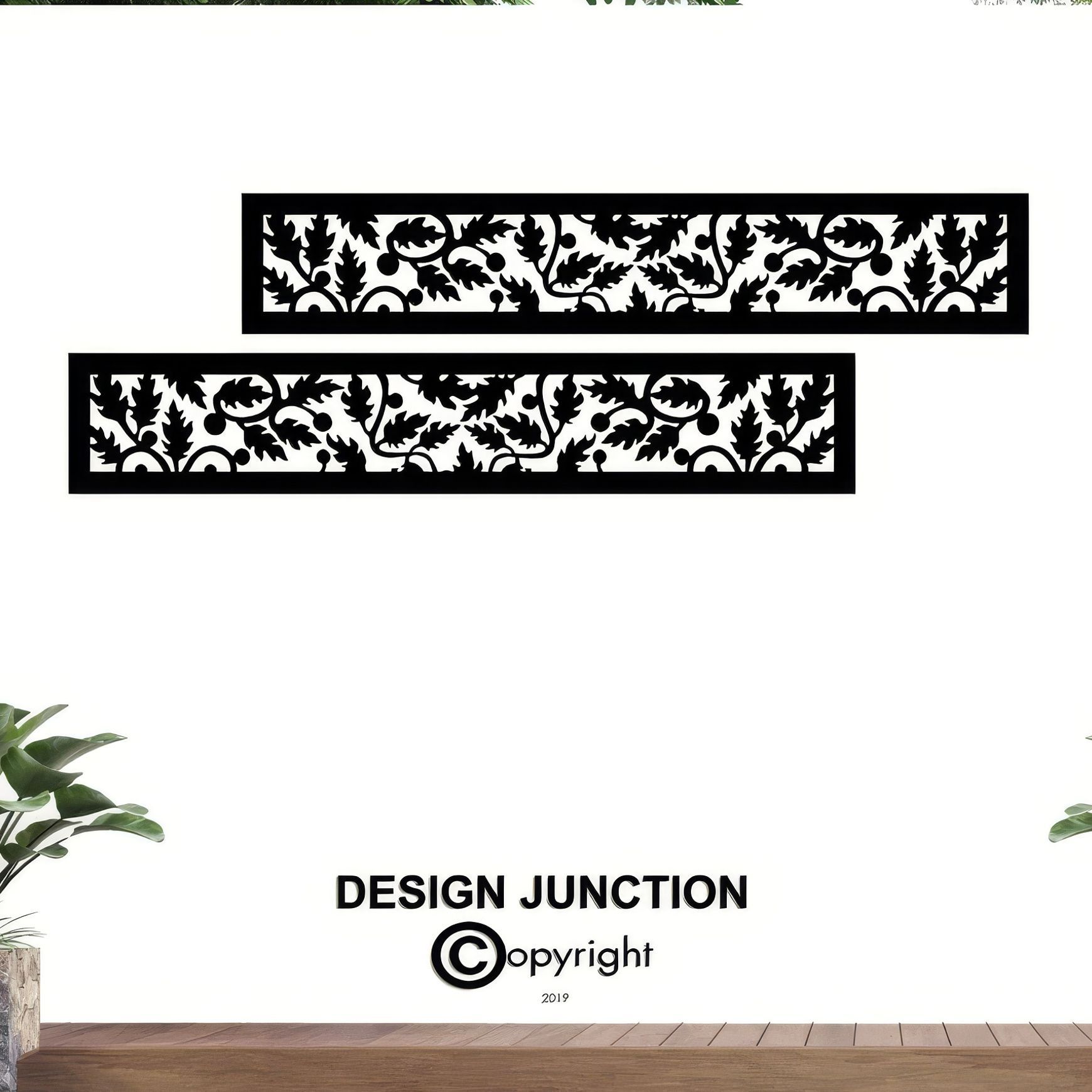 Fence Runner and Detailing Panel - Vines