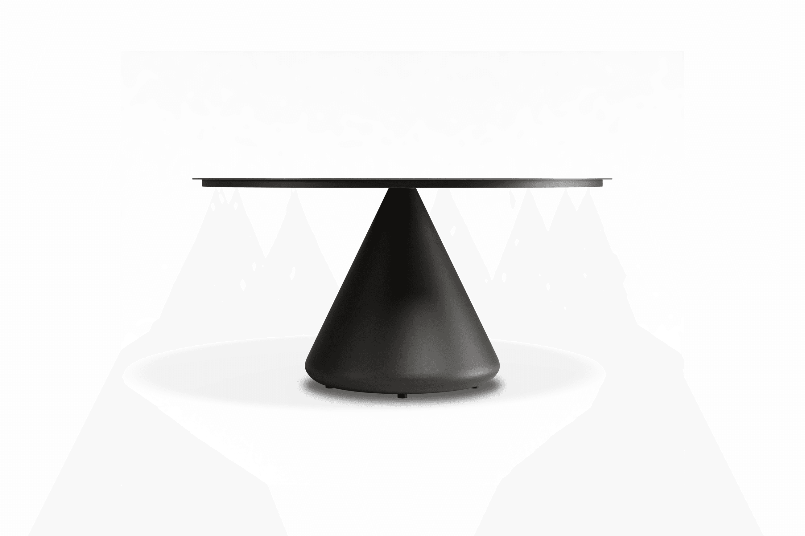 Kora Coffee Table 90cm Dia - CERAMIC - Outdoor