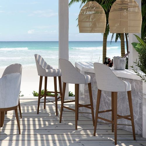 Silhouette Bar Stool by Coco Wolf