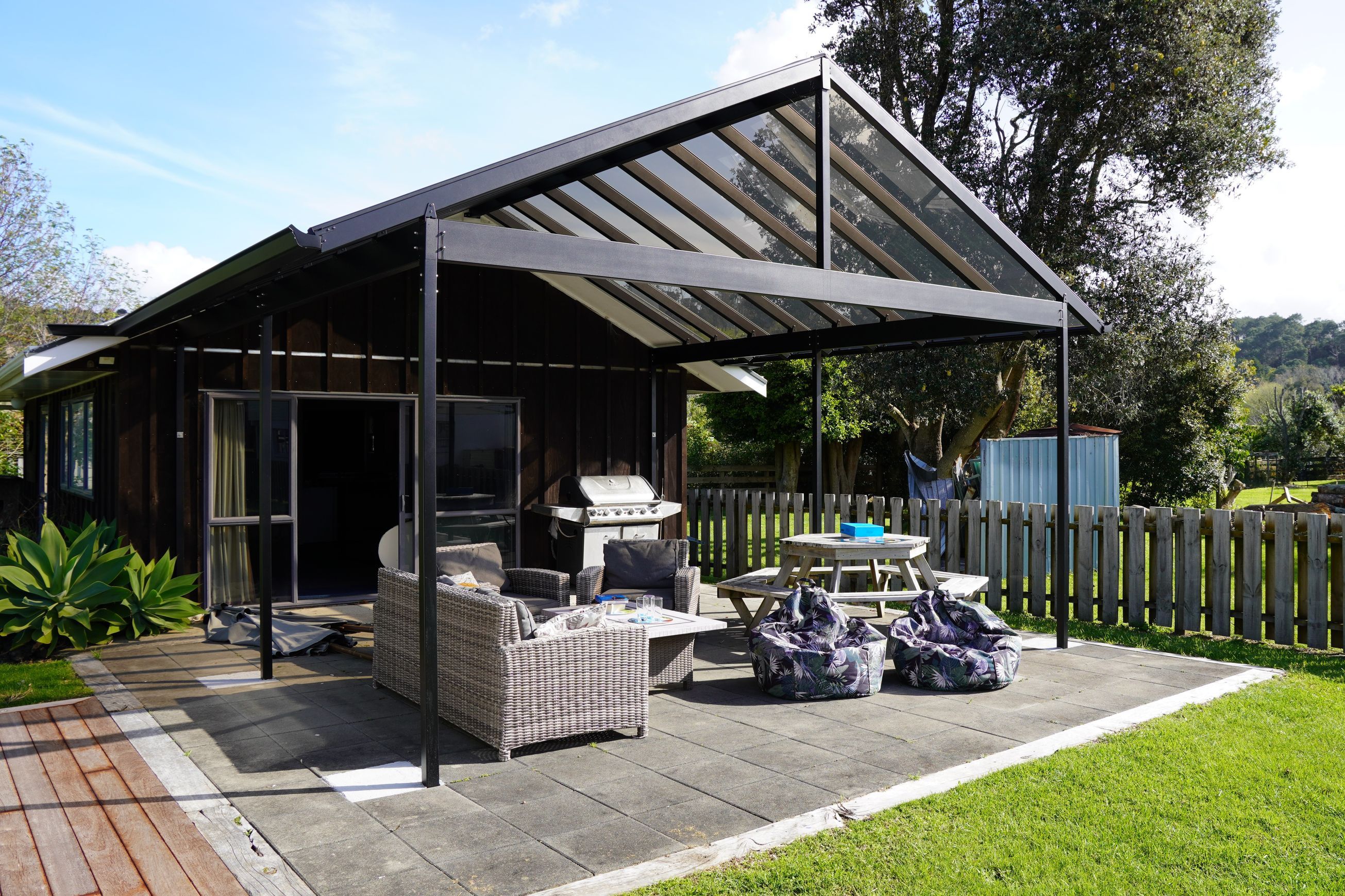 Archgola Gable Linear Pergola