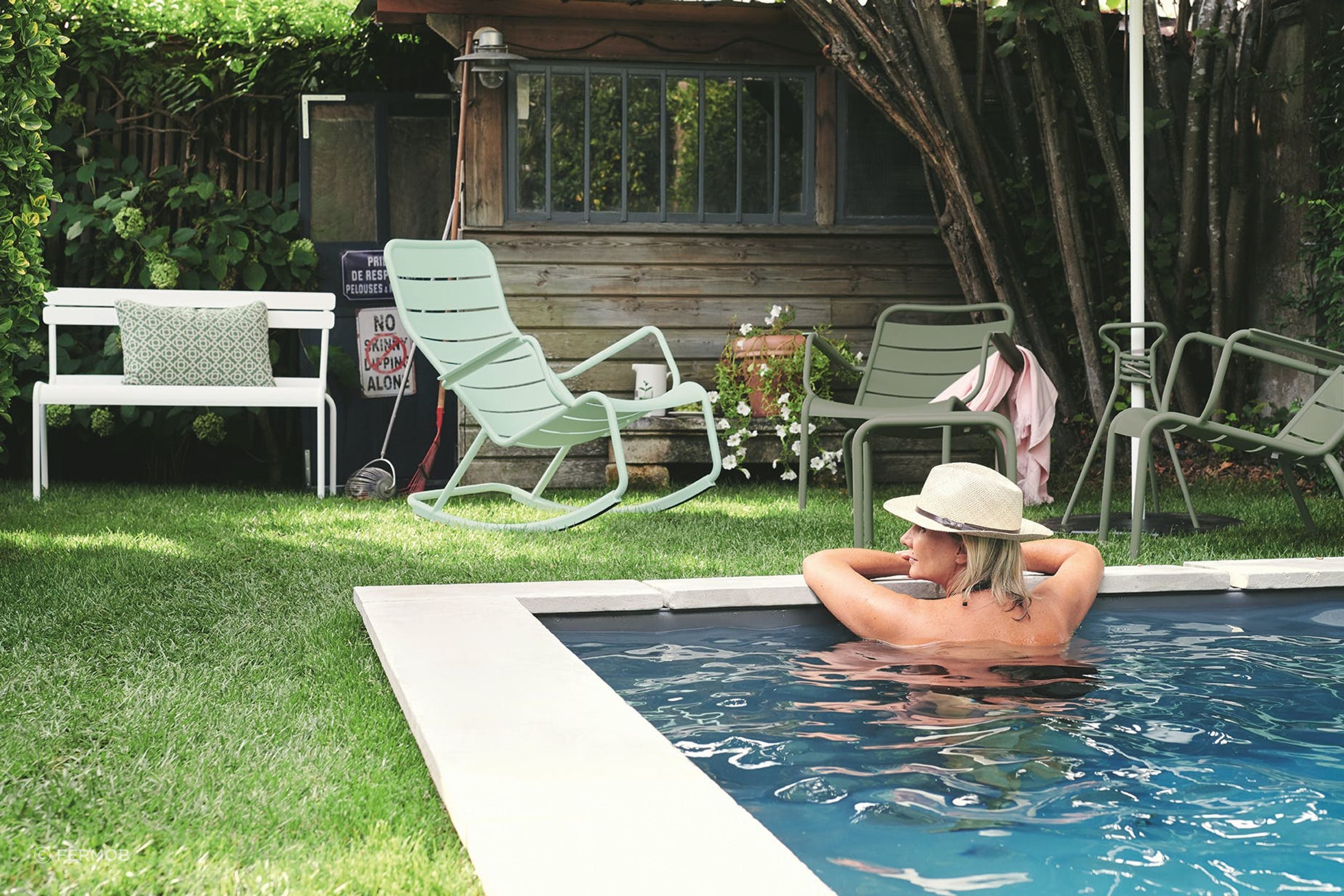 Fermob Luxembourg Outdoor Rocking Chair