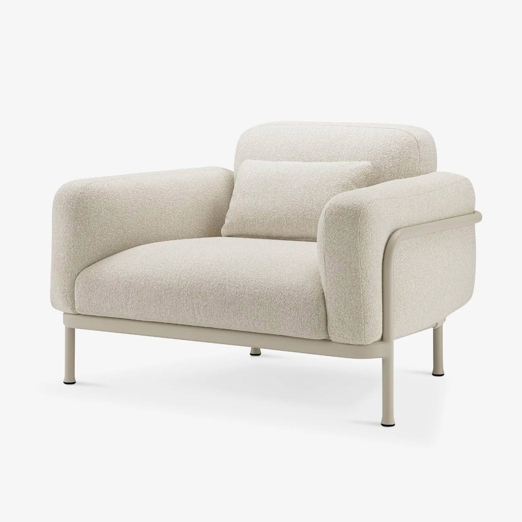 Coral 1 Seater - Mocha Frame