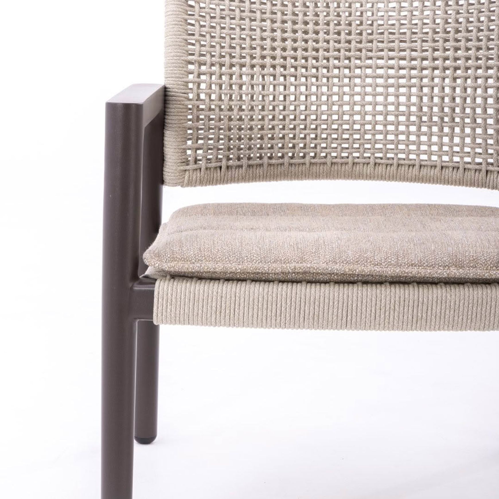 Tolo Lounge Chair - Dark Brown