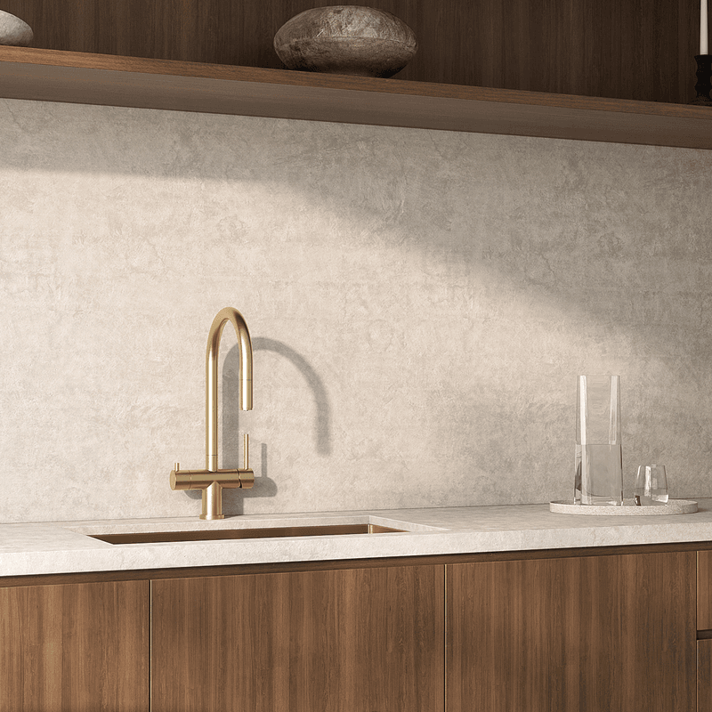 Elysian Commercial Pull-Out Filter Tap | Brushed Brass