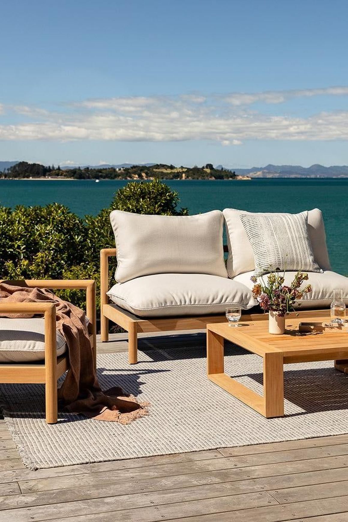 Baya Sonnet In & Outdoor Cushion - Eucalyptus