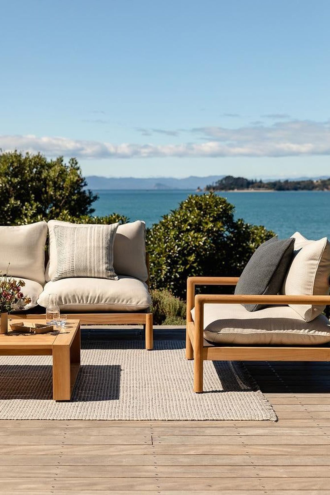 Baya Sonnet In & Outdoor Cushion - Eucalyptus