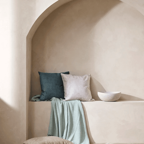 Baya Aster Cushion - Ecru | 55 x 55cm