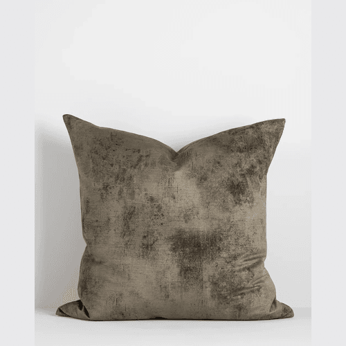 Baya Theo Velvet Cushion - Clover | Large 60 x 60cm