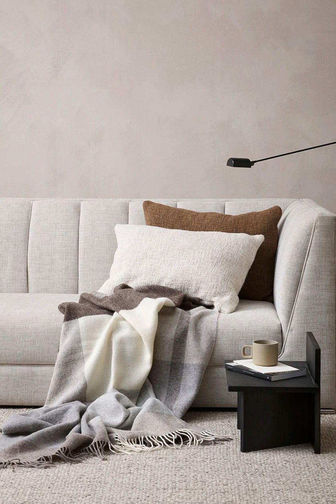Baya Cyprian Cushion - Cocoa | Lumbar 40 x 60cm