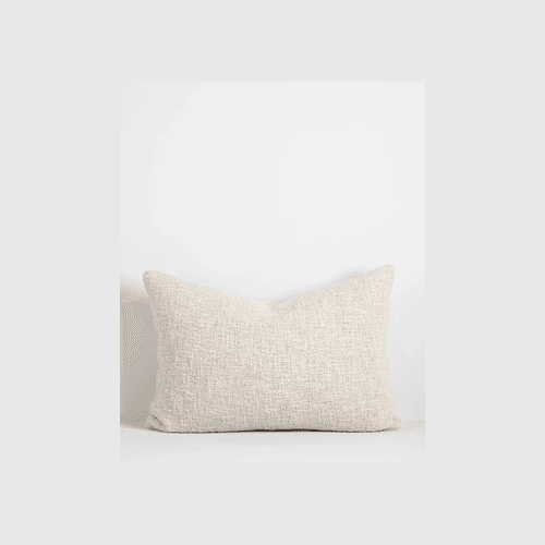 Baya Cyprian Cushion - Oatmeal | Lumbar 40 x 60cm