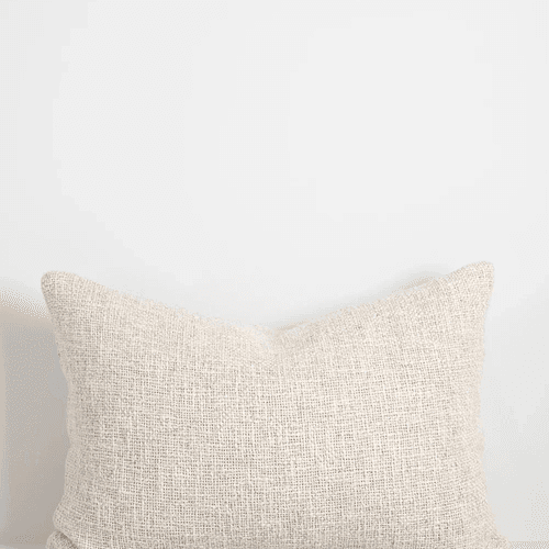 Baya Cyprian Cushion - Oatmeal | Lumbar 40 x 60cm