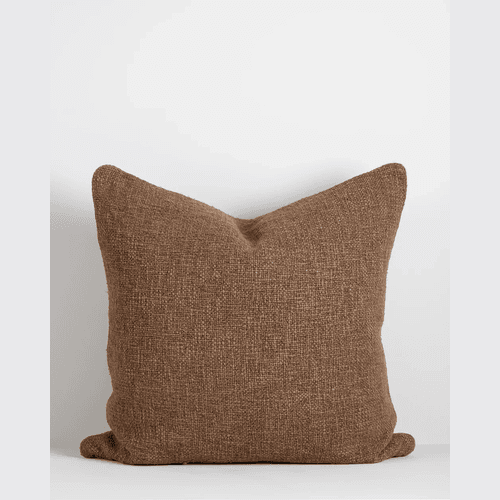 Baya Cyprian Cushion - Cocoa | Square - Two Sizes