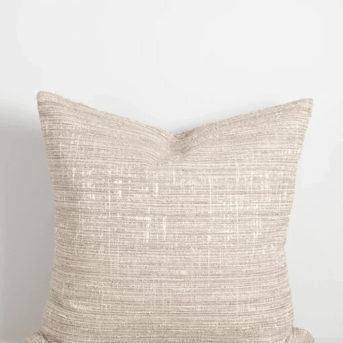 Baya Ashford Cushion-Ecru | 60 x 60cm