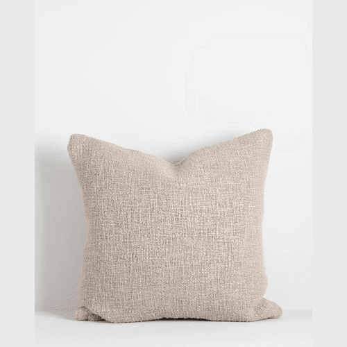 Baya Cyprian Cushion - Pebble | 50 x 50cm