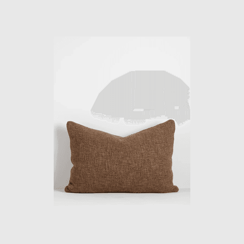 Baya Cyprian Cushion - Cocoa | Lumbar 40 x 60cm