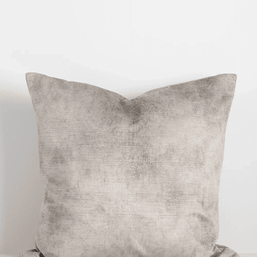 Baya Theo Velvet Cushion - Trout | Large 60 x 60cm