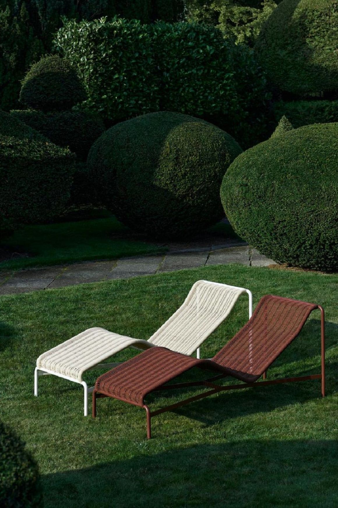 Palissade Cord Chaise Longue