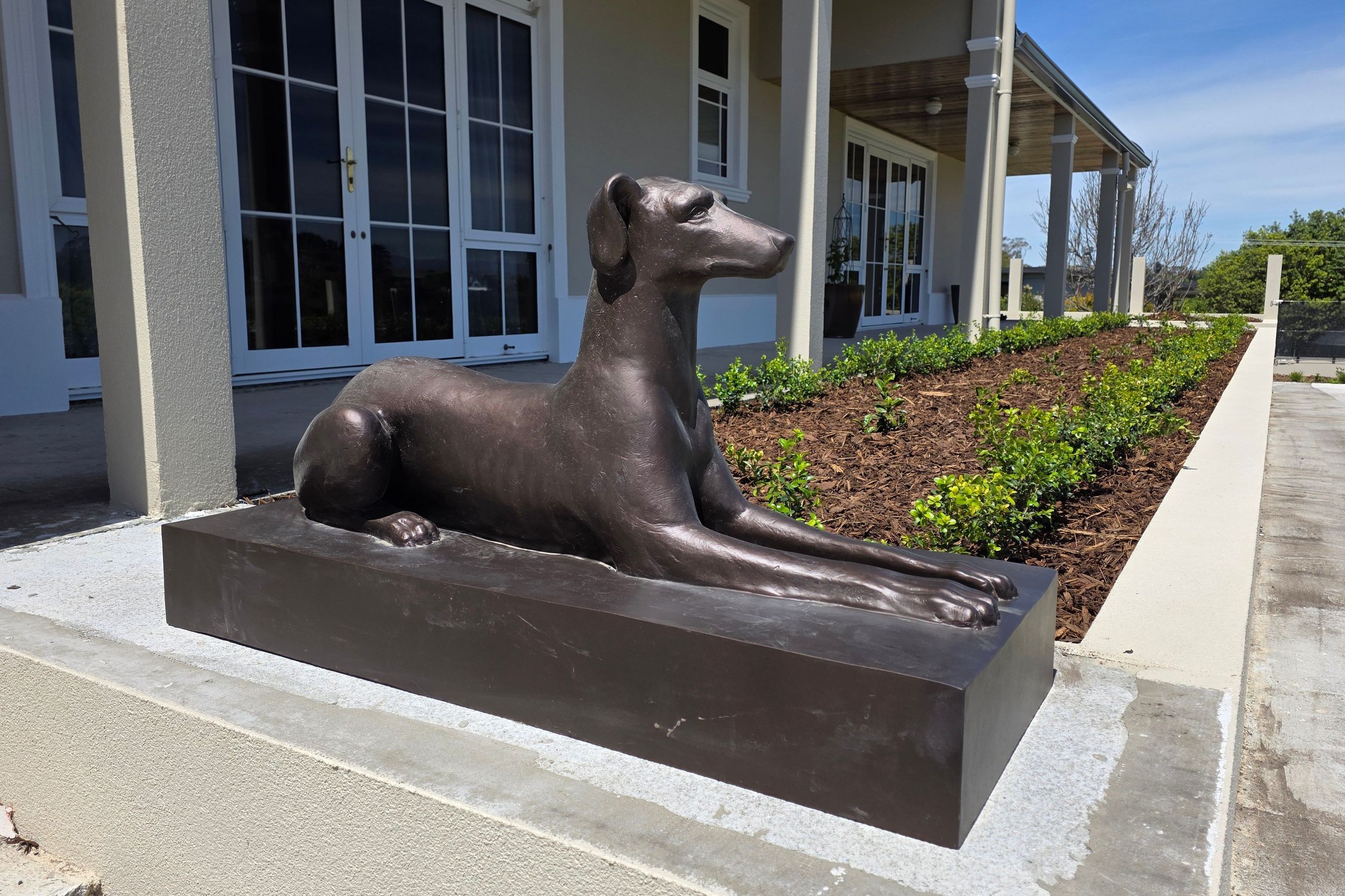 Whippet Sculpture