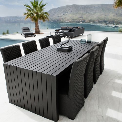Waiheke Alu Dining Table 2.4L X 1.0W