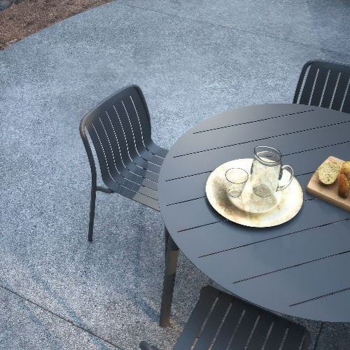 Roku Outdoor Round Dining Table 120cm