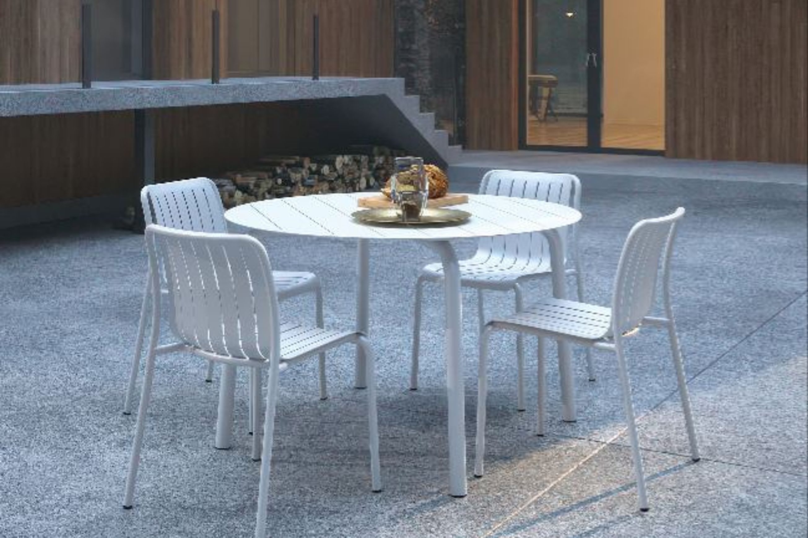Roku Outdoor Round Dining Table 120cm