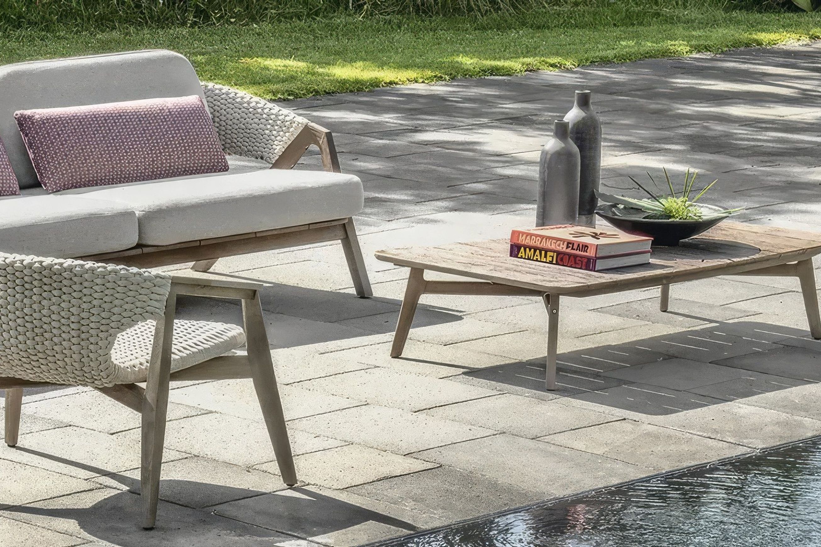 ETHIMO KNIT Rectangular Coffee Table