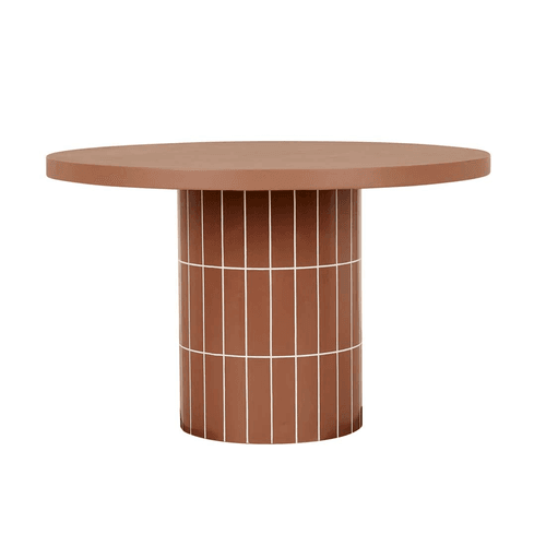 Seville Tile Round Dining Table