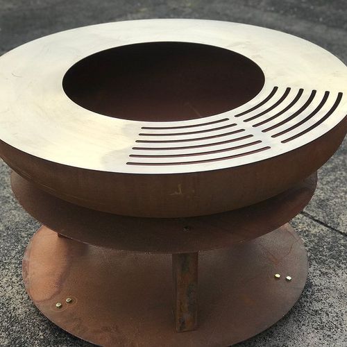Awhitu Corten Fire Pit