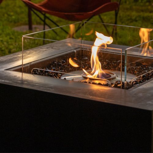 Glass Fire Screens